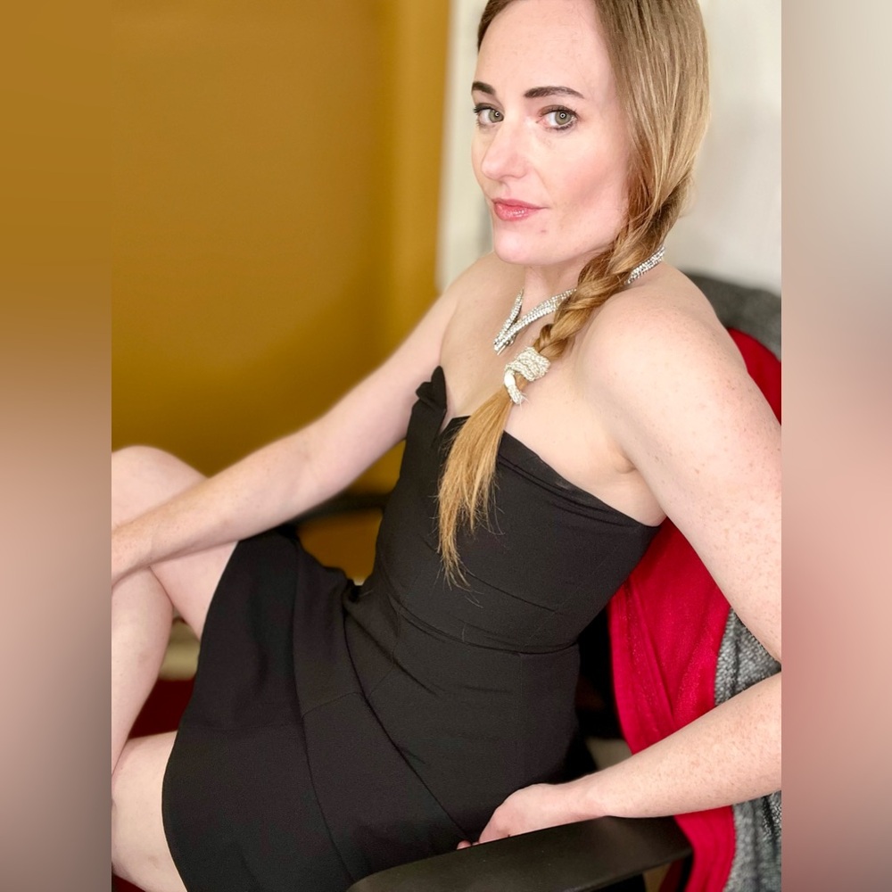 H&M Black Strapless Cocktail Dress - (they don’t make it anymore!!) - Picture 8 of 12